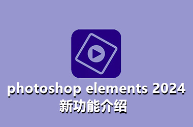 photoshop elements 2024新功能介绍