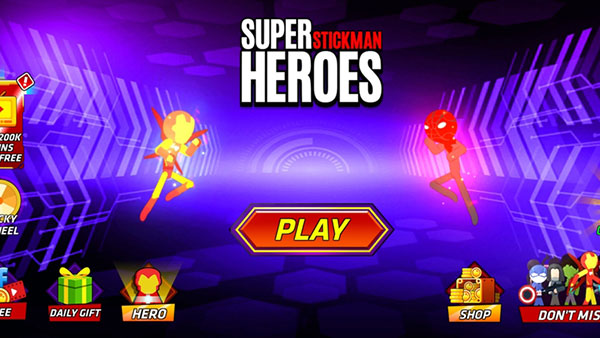 超级火柴人英雄战斗手机版(SuperStickmanHeroes)下载安装