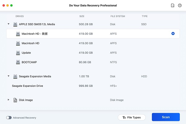 Do Your Data Recovery mac版下载