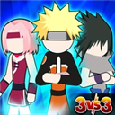 火柴人忍者3v3竞技场最新版(Stickman Ninja 3v3) v3.6安卓版