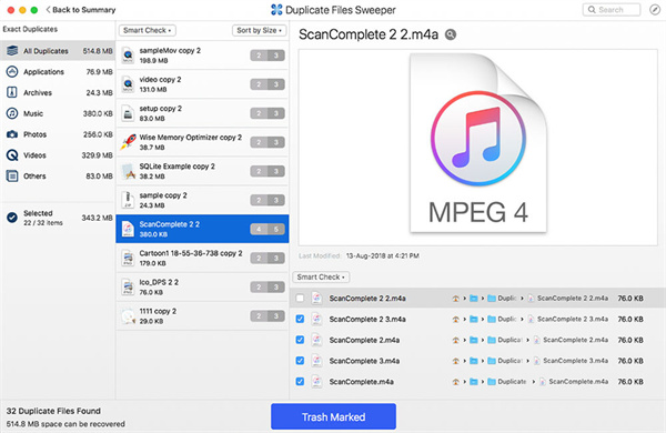 Duplicate Files Sweeper for mac(重复文件清理器)下载