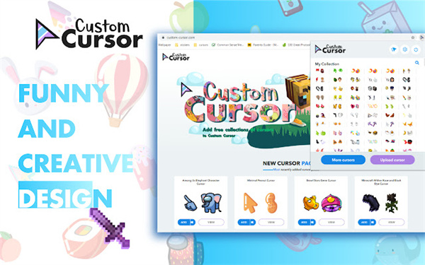 Custom Cursor(Chrome自定义光标插件)下载