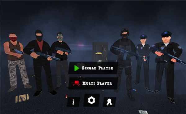 警察和强盗模拟器(Justice Rivals 3)破解版可强制购买武器版